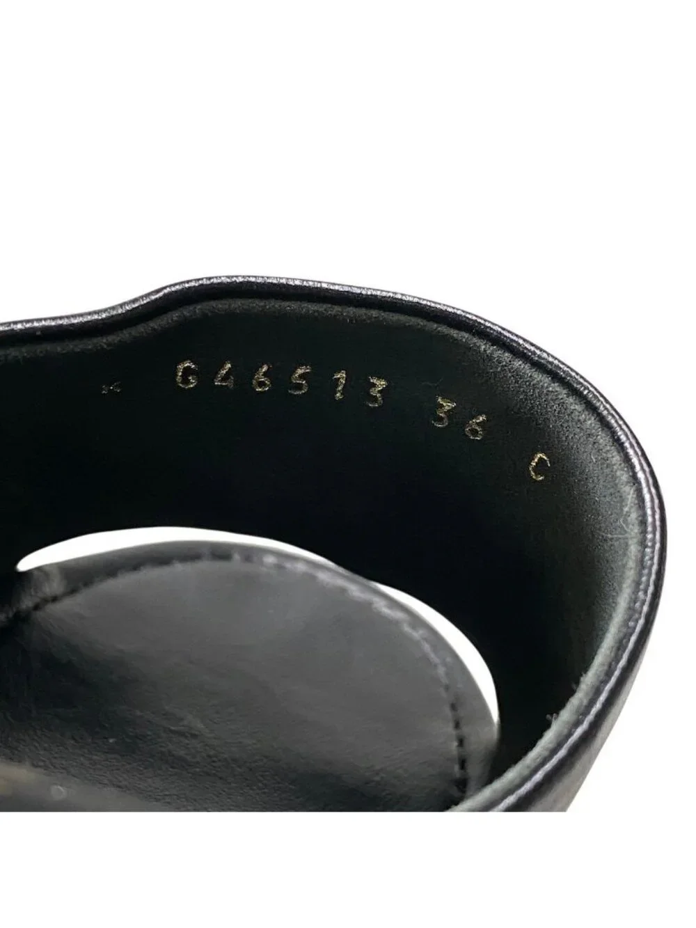 Chanel H2 Medietar Platform Sandals 36 Sizes Black Leather
